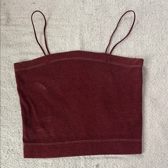 American Eagle Outfitters Tops - American Eagle Outfitters Maroon Camisole Top(003)